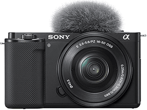 Sony Alpha ZV-E10 - APS-C Interchangeable Lens Mirrorless Vlog Camera Kit